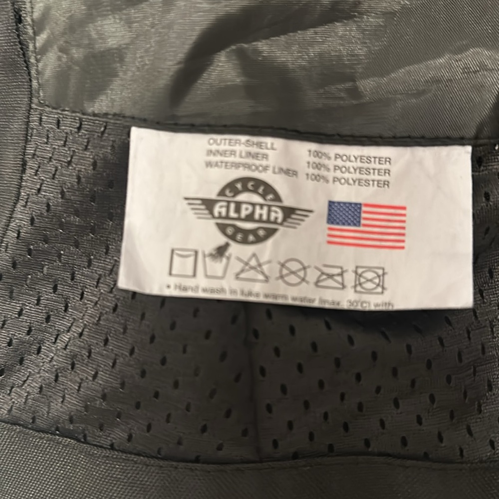 Alpha cycle gear motorcycle jacket - Picture 6 of 10